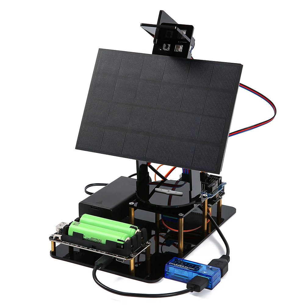 Solar-Powered DIY Electronics Kit